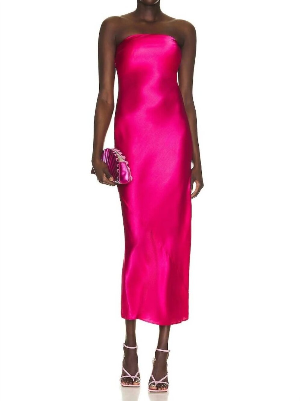 NEW CULT GAIA Women’s Perla Dress – Dragonfruit – Size 2